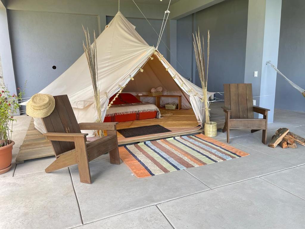 Refugio Del Volcan Casitas 산 페드로 라 라구나 외부 사진