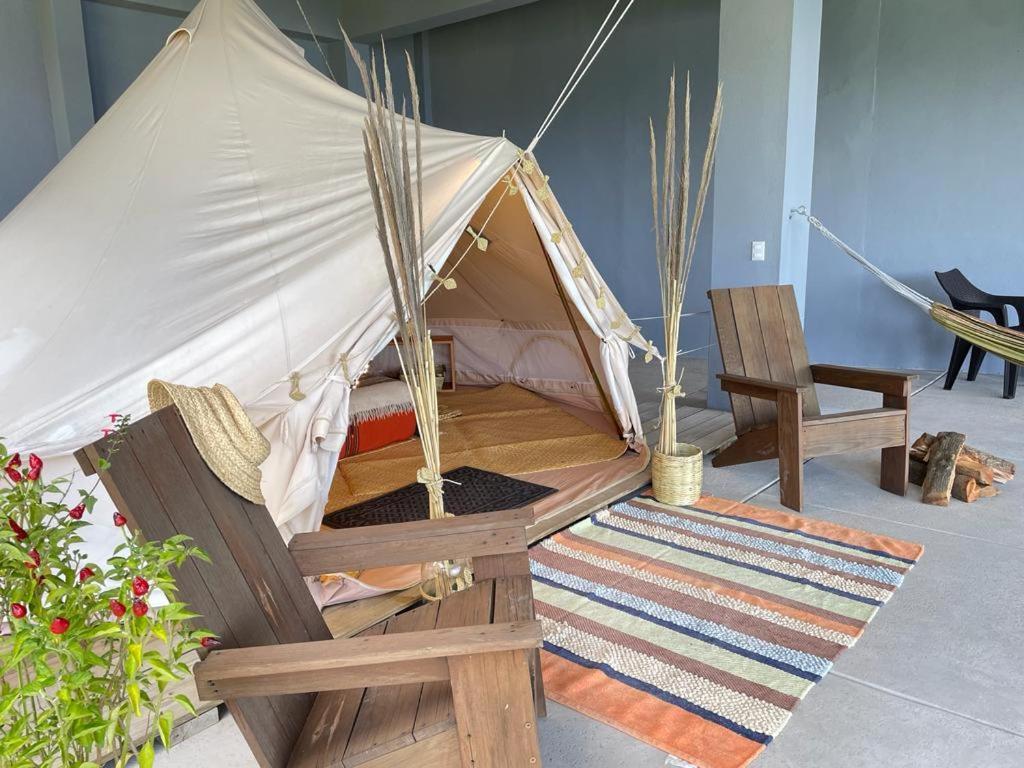 Refugio Del Volcan Casitas 산 페드로 라 라구나 외부 사진
