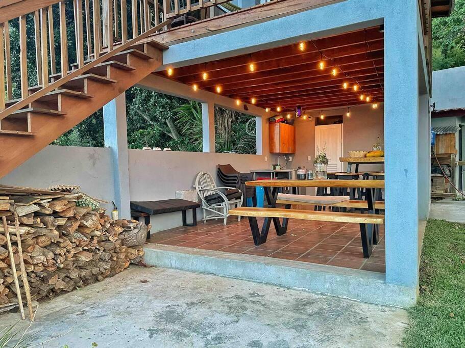 Refugio Del Volcan Casitas 산 페드로 라 라구나 외부 사진